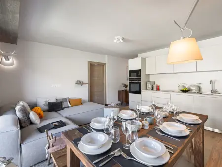 Luxueux appartement 3 chambres à Megève avec piscine et salle de sport - Photo 1