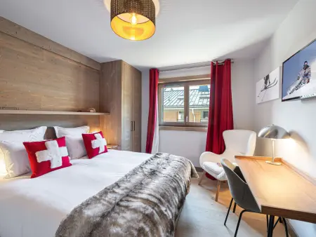 Luxueux appartement 3 chambres à Megève avec piscine et salle de sport - Photo 7
