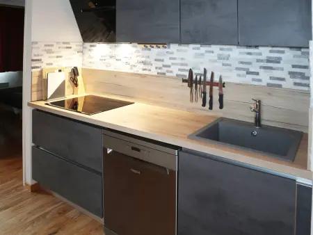 Appart rénové 8 pers avec piscine, jacuzzi et sauna aux Orres - Photo 6