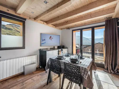 Duplex pour 4 personnes avec sauna privé à Val Thorens - Photo 2