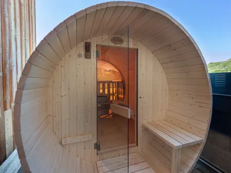 Appartement spacieux 6 pers, terrasse sauna proche pistes - Photo 12