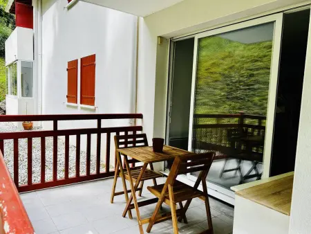 Cambo-les-Bains : Appartement T2 calme avec terrasse, parking, Internet - Photo 14