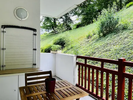 Cambo-les-Bains : Appartement T2 calme avec terrasse, parking, Internet - Photo 15