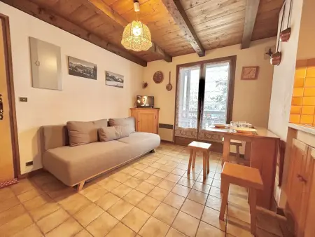 Studio Cabine, 4 Pers. - Balcon, Parking Privé, à 100m des Pistes et Commerces - Photo 1
