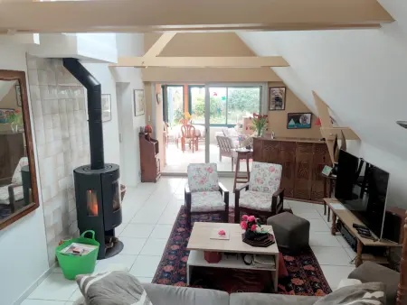 Maison 6 pers, 600m plage, jardin, barbecue, parking - Photo 3