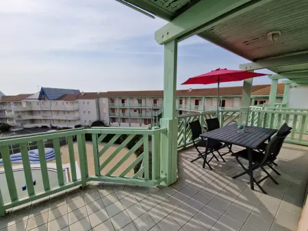 Appartement avec Piscine, Tennis & Balcon, Centre-ville Chatelaillon-Plage, 6 Pers, 2 Ch - Photo 10