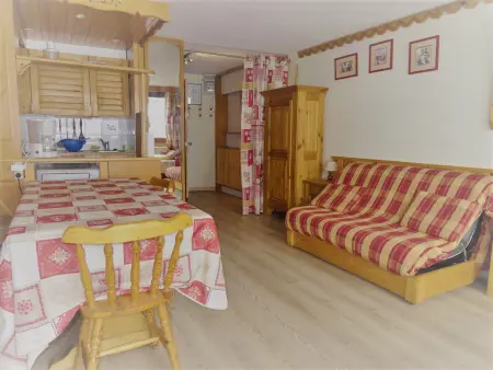 Studio 5 pers Tignes, balcon sud, animaux admis, Appartement 5 personnes à Tignes - Photo 2