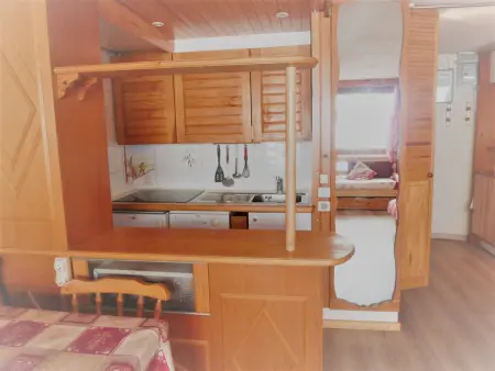 Studio 5 pers Tignes, balcon sud, animaux admis, Appartement 5 personnes à Tignes - Photo 6