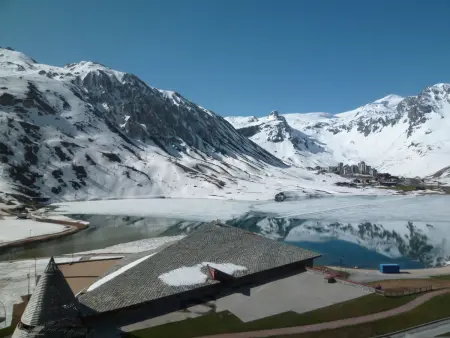 Studio 5 pers Tignes, balcon sud, animaux admis, Appartement 5 personnes à Tignes - Photo 14