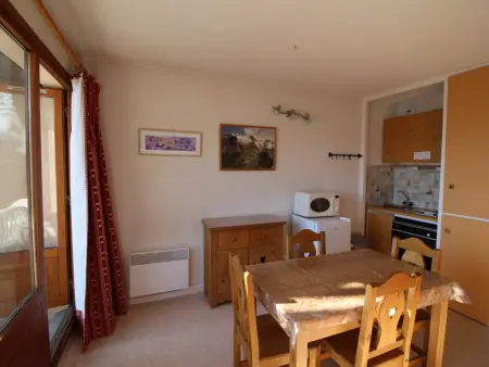 Studio cabine 4 pers, 300m des pistes, balcon, parking, animaux ok - Auris en Oisans - Photo 3