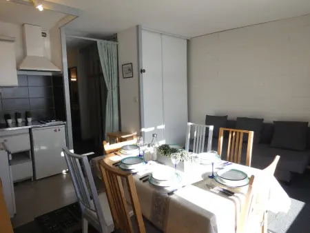 Studio cabine 6 pers. avec balcon, exposé sud, Club Engaly II - Photo 4