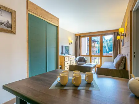 Appartement cosy 2 pièces, 5 pers, balcon, La Plagne - Photo 6