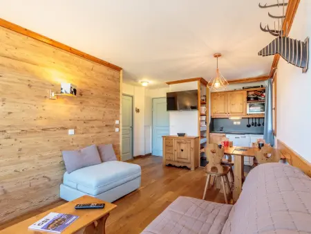 Appartement cosy 4 pers avec balcon, départ skis aux pieds, ascenseur, La Plagne-Tarentaise - Photo 2