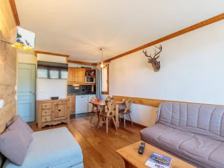 Appartement cosy 4 pers avec balcon, départ skis aux pieds, ascenseur, La Plagne-Tarentaise - Photo 7