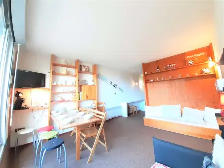 Studio Cabine 6 Pers. Avec Ascenseur et Casier à Ski - Piau-Engaly - Photo 4