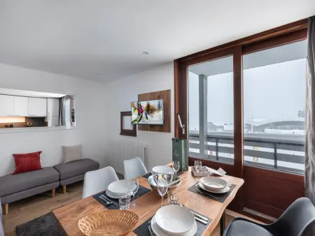 Appartement rénové ski aux pieds avec balcon à Val Thorens - Photo 3