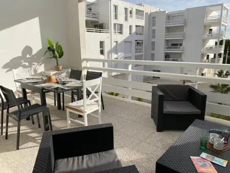 Appartement T3 climatisé 6 pers avec terrasse et parking à Port Leucate - Photo 1