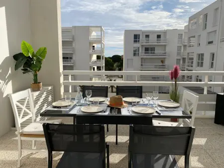 Appartement T3 climatisé 6 pers avec terrasse et parking à Port Leucate - Photo 6
