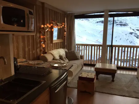 Charmant appart 3 pers rénové, à 2 pas des pistes à Val Thorens - Photo 4