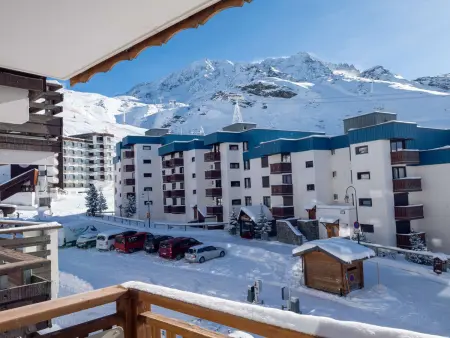 Val Thorens - Appt 6 pers rénové, 2 chambres, WiFi, loc. à skis, proche pistes - Photo 11