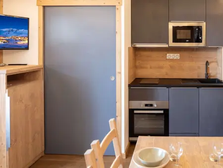 Appartement moderne à Val Thorens - 4 pers - 1 chambre, 1 cabine, skis aux pieds, balcon - Photo 3