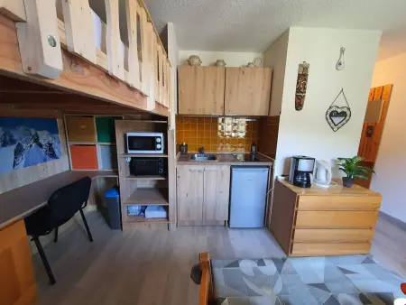 Studio cosy | Pied des pistes | Parking & Wifi, Appartement 2 personnes à La Salle les Alpes - Photo 2