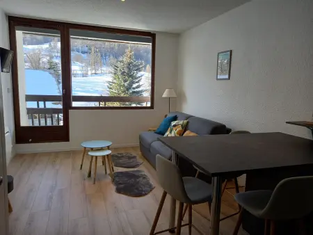 Studio au pied des pistes, balcon sud, parking, Appartement 4 personnes à La Salle les Alpes - Photo 6