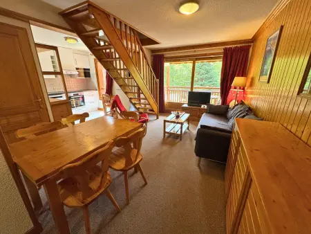 Duplex lumineux pour 6 à 50m des pistes, Appartement 6 personnes à Saint Martin de Belleville Les Menuires - Photo 1