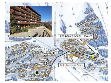 Appartement rénové 3 chambres, Courchevel 1850, avec balcon et parking - Photo 18