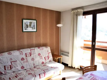 Appartement cosy 2 pièces cabine, 4 pers, à 400m des pistes, parking inclus - Photo 4