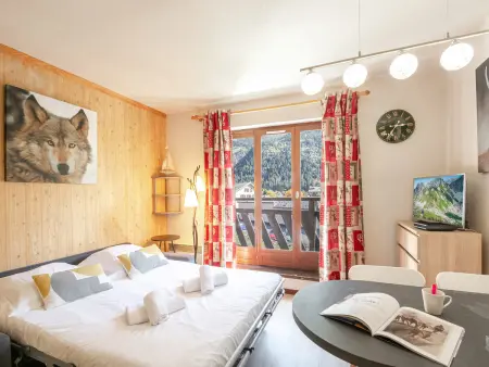 Studio charmant avec vue Mont-Blanc, Wifi et animaux acceptés - Photo 7