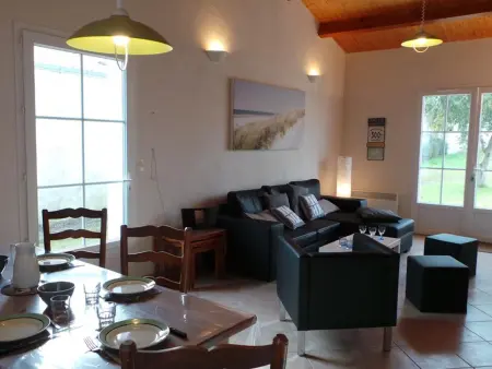 Maison lumineuse avec jardin clos, à 400m de la plage, pour 8 personnes, secteur calme - Photo 6