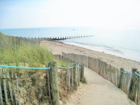 Maison lumineuse avec jardin clos, à 400m de la plage, pour 8 personnes, secteur calme - Photo 21