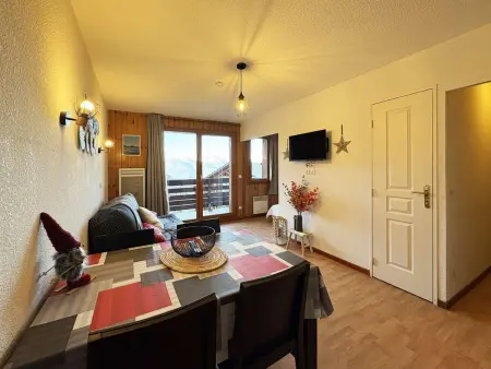 Appartement de standing aux Orres 1800 avec piscine, sauna, hammam et WiFi - Photo 2