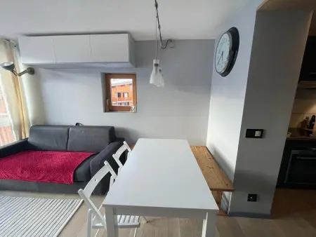 Appartement rénové au centre Les Arcs 2000 avec balcon - Photo 7