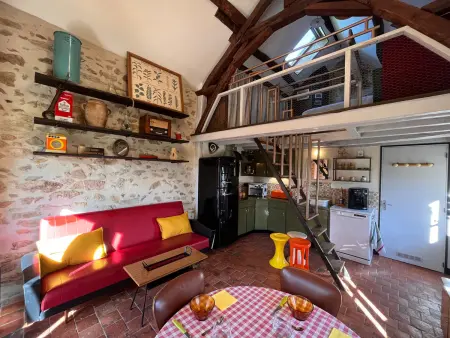 Gîte  Tout Inclus  en Campagne Berrichonne avec Terrasse & Parking Privé - Photo 14