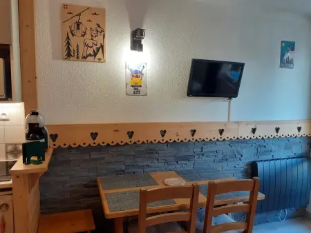 Studio cosy 3 pers à Valfréjus, téléphérique à 20m, animaux admis - Photo 2