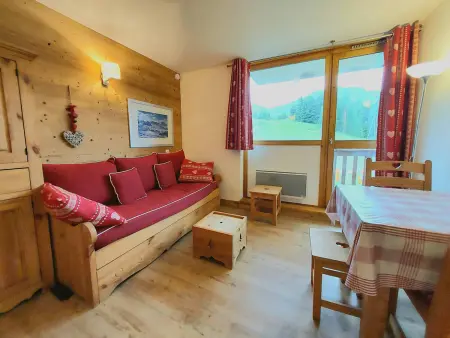 Studio-cabine rénové, balcon sud, pieds des pistes, 4 pers, Plagne Villages - Photo 9