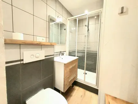 Studio-cabine rénové, balcon sud, pieds des pistes, 4 pers, Plagne Villages - Photo 12