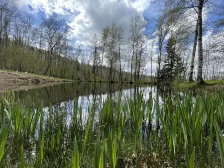 Écrin de verdure pour couple avec parking, Gite 2 personnes à Châtel Montagne - Photo 16