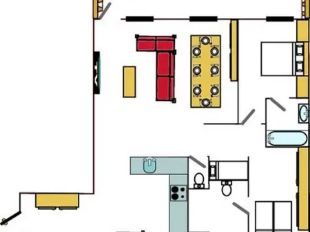 Appartement au centre avec balcon et parking, 6 pers., Val-d'Isère - Photo 7