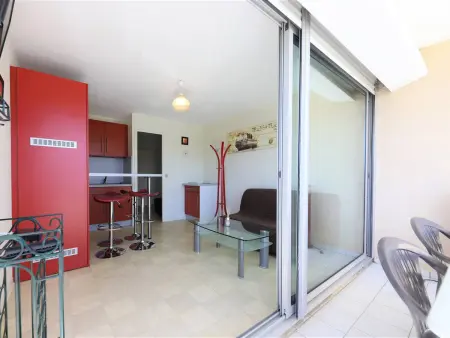 Beau 2 pièces pour 5 pers. avec parking, piscine et loggia, à 400m de la plage à Palavas - Photo 8