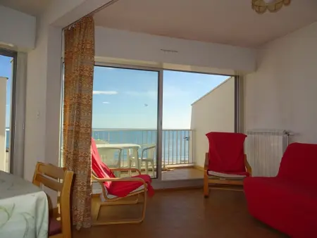 Palavas F2 cabine dernier étage, double terrasse, parking privé - Photo 4