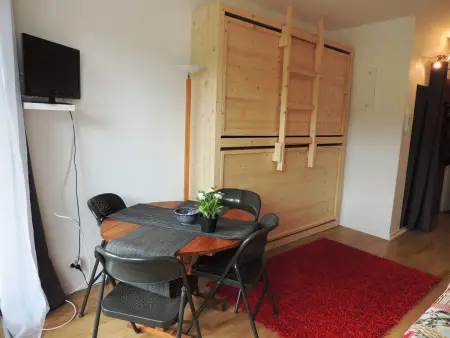 Studio ski au pied rénové, balcon, piscine, parking - Photo 11