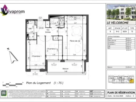 Appartement 3 pièces PMR, 4 couchages, centre Saint-Pierre-d'Oléron - Photo 12