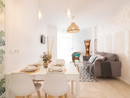 Appartement lumineux 2 chambres Malagueta, climatisation, proche centre - Photo 9
