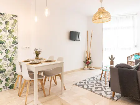 Appartement lumineux 2 chambres Malagueta, climatisation, proche centre - Photo 13