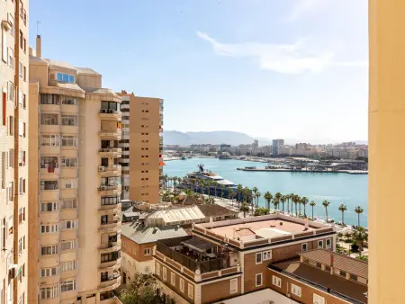 Appartement lumineux 2 chambres Malagueta, climatisation, proche centre - Photo 14