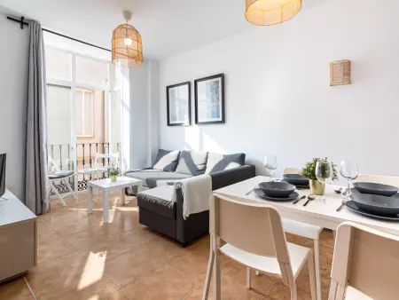 Appartement lumineux 1 chambre, tout neuf, climatisé et connecté, cœur de Málaga - Photo 2