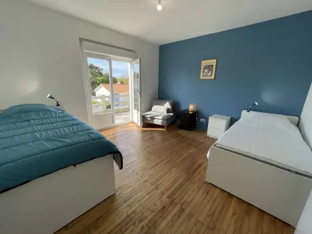 Maison rénovée 5 pièces, jardin clos, à 2 pas de l'océan, pour 10 personnes - Saint-Jean-de-Monts - Photo 18